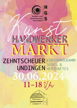 Kunsthandwerkermarkt 2024 HGS Zehntscheuer